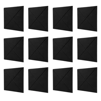 12 Komada samoljepive akustične ploče, Ploče od akustične pjene, Ploče za zvučnu izolaciju zidova, Vatrostalno zvučna pločica