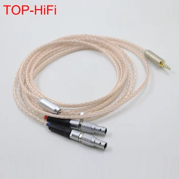 High-end 2,5 mm Utikač 16-Core 99% PCOCC Kabel Za Slušalice Za Ažuriranje Elektronske Slušalice Focal Utopia