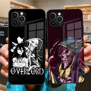 Japanska Anime Overlord Albedo Torbica Za Telefon iPhone Pro 14 12 11 13 Mini X XS XR Max 8 7 6 Plus SE 2020 Staklo Design Stražnji Poklopac