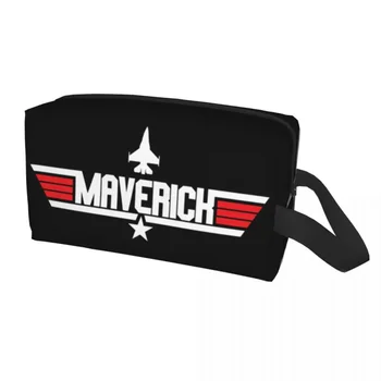 Proizveden na red torba za toaletni Top Gun Maverick Ženski Film Za šminkanje Kozmetički Organizator za pohranu ženske kozmetike Dopp Kit Case