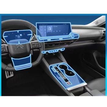 Za CITROEN C5 X/Hybrid 2022 2023 Auto GPS navigacijski ekran Zaštitni film od TPU protiv ogrebotina folija Pribor