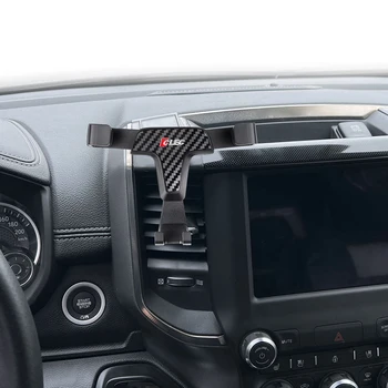 za Dodge Ram 1500 2019-2023 Auto držač za telefon, oduška, stalak za mobilni telefon, smartphone, gravitacijska nosač (nije pogodan za veliki ekran)
